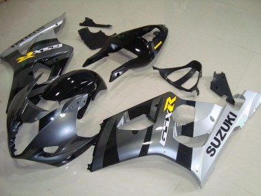 03-04 Graues Silber GSXR 1000 Motorrad Verkleidung