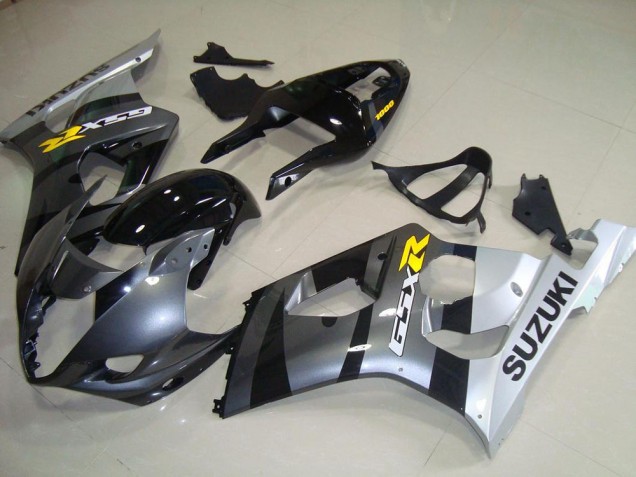03-04 Graues Silber GSXR 1000 Motorrad Verkleidung 03-04 Graues Silber GSXR 1000 Motorrad Verkleidung