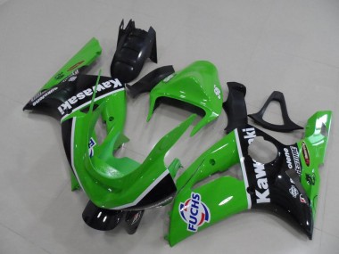 03-04 Grün Fuchs ZX6R Motorrad Verkleidung