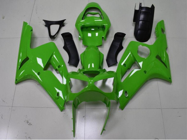 03-04 Grün ZX6R Motorrad Verkleidungen