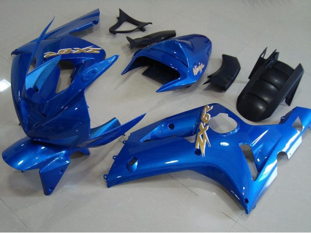 03-04 Hell blau ZX6R Motorrad Verkleidung