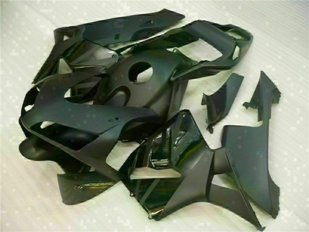 03-04 Matt Schwarz CBR600RR Motorrad Verkleidung