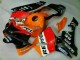 03-04 Orange Repsol CBR600RR Motorrad Verkleidung 03-04 Orange Repsol CBR600RR Motorrad Verkleidung