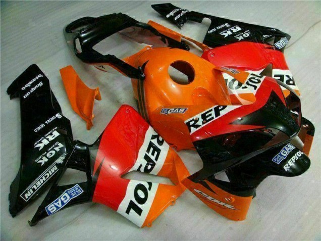 03-04 Orange Repsol CBR600RR Motorrad Verkleidung 03-04 Orange Repsol CBR600RR Motorrad Verkleidung