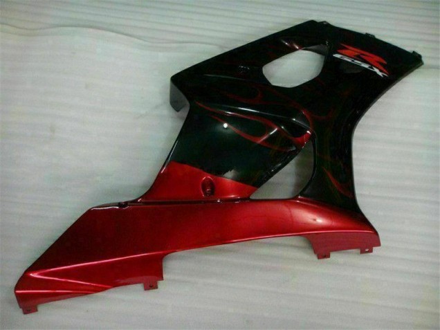 03-04 Rot Flamme GSXR 1000 Motorrad Verkleidung