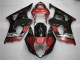 03-04 Rot Schwarz GSXR 1000 Motorrad Verkleidung