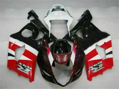 03-04 Rot Schwarz GSXR 1000 Motorrad Verkleidungen