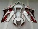 03-04 Rot Weiß GSXR 1000 Motorrad Verkleidungen 03-04 Rot Weiß GSXR 1000 Motorrad Verkleidungen