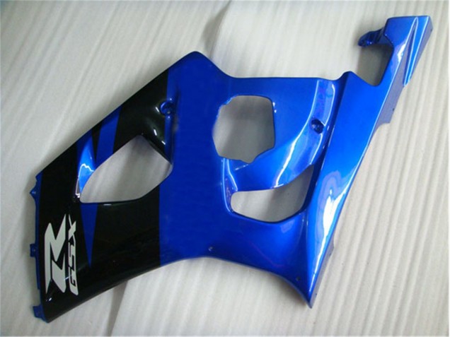 03-04 Schwarz Blau GSXR 1000 Motorrad Verkleidung 03-04 Schwarz Blau GSXR 1000 Motorrad Verkleidung