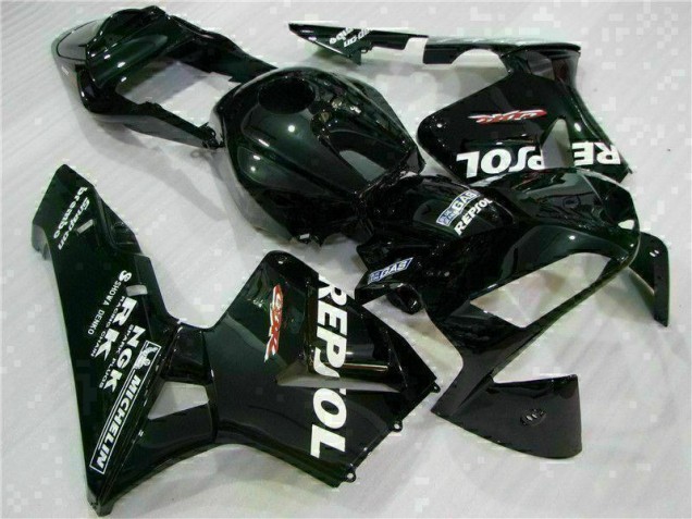 03-04 Schwarz CBR600RR Motor Verkleidung 03-04 Schwarz CBR600RR Motor Verkleidung