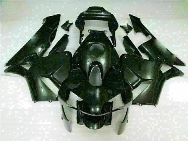 03-04 Schwarz CBR600RR Motorrad Verkleidung & Plastik