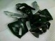03-04 Schwarz CBR600RR Motorrad Vollverkleidung & Plastik