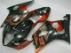 03-04 Schwarz GSXR 1000 Motorrad Verkleidung Komplett Sets