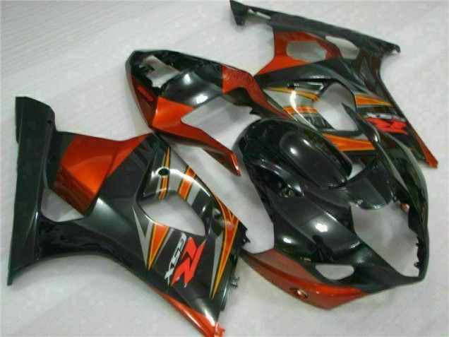 03-04 Schwarz GSXR 1000 Motorrad Verkleidung Komplett Sets