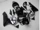 03-04 Schwarz Silber CBR600RR Motorrad Verkleidung