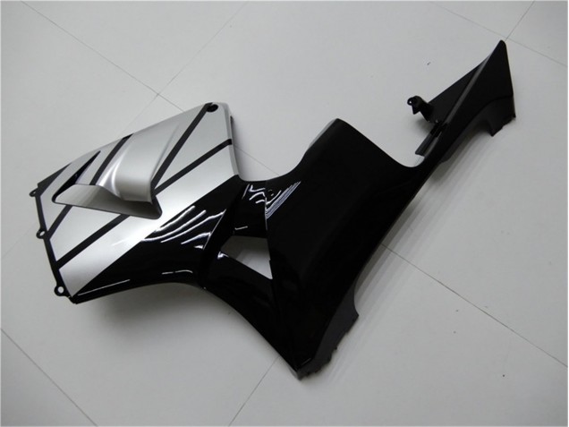03-04 Schwarz Silber CBR600RR Motorrad Verkleidung