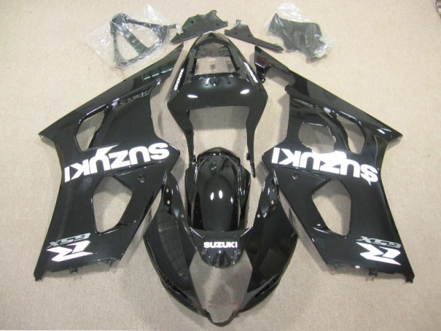 03-04 Schwarz Weiß Aufkleber GSXR 1000 Motorrad Verkleidung 03-04 Schwarz Weiß Aufkleber GSXR 1000 Motorrad Verkleidung