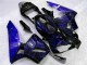 03-04 Schwarz mit Blaur Flamme CBR600RR Motorrad Verkleidung 03-04 Schwarz mit Blaur Flamme CBR600RR Motorrad Verkleidung
