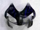 03-04 Schwarz mit Blaur Flamme CBR600RR Motorrad Verkleidung 03-04 Schwarz mit Blaur Flamme CBR600RR Motorrad Verkleidung