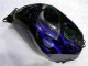 03-04 Schwarz mit Blaur Flamme CBR600RR Motorrad Verkleidung 03-04 Schwarz mit Blaur Flamme CBR600RR Motorrad Verkleidung