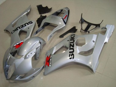 03-04 Silber GSXR 1000 Motorrad Vollverkleidung