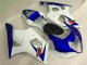 03-04 Weiß Blau GSXR 1000 Motorrad Verkleidung