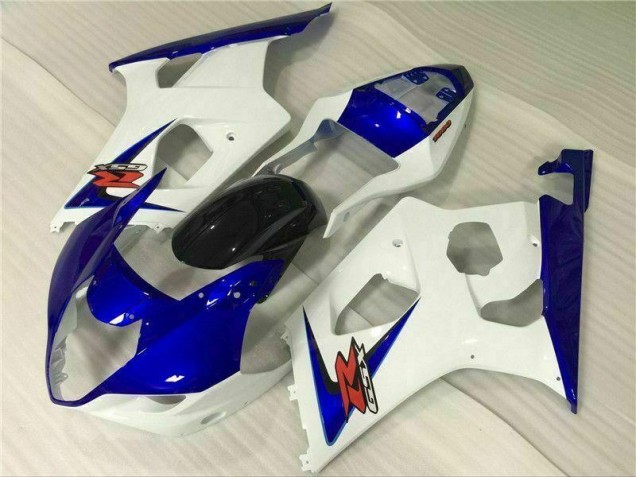 03-04 Weiß Blau GSXR 1000 Motorrad Verkleidung