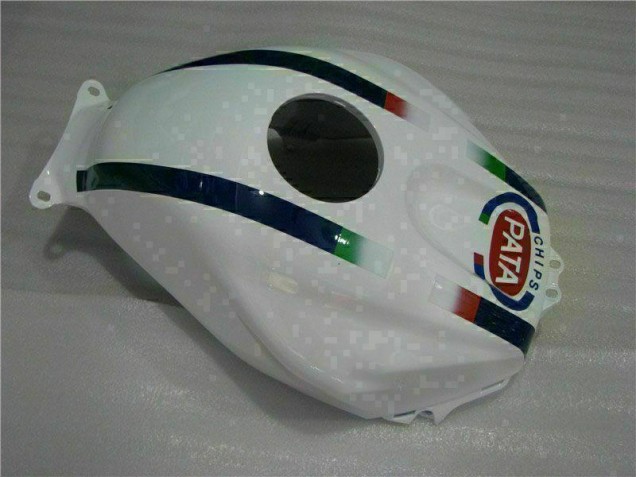 03-04 Weiß CBR600RR Motorrad Verkleidung & Plastik