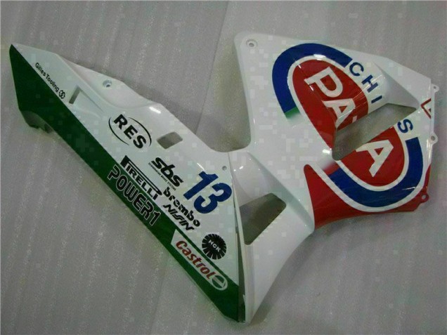 03-04 Weiß CBR600RR Motorrad Verkleidung & Plastik