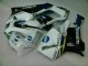 03-04 Weiß CBR600RR Motorradverkleidung Plastik Kits