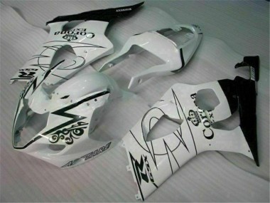 03-04 Weiß GSXR 1000 Motorrad Verkleidung & Plastik