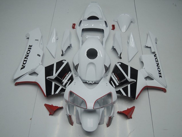 03-04 Weiß Schwarz CBR600RR Motorrad Verkleidungen