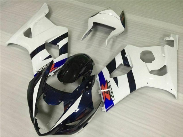 03-04 Weiß Schwarz GSXR 1000 Motorrad Verkleidung Komplett Sets 03-04 Weiß Schwarz GSXR 1000 Motorrad Verkleidung Komplett Sets