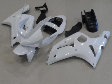 03-04 Weiß ZX6R Motorrad Verkleidung
