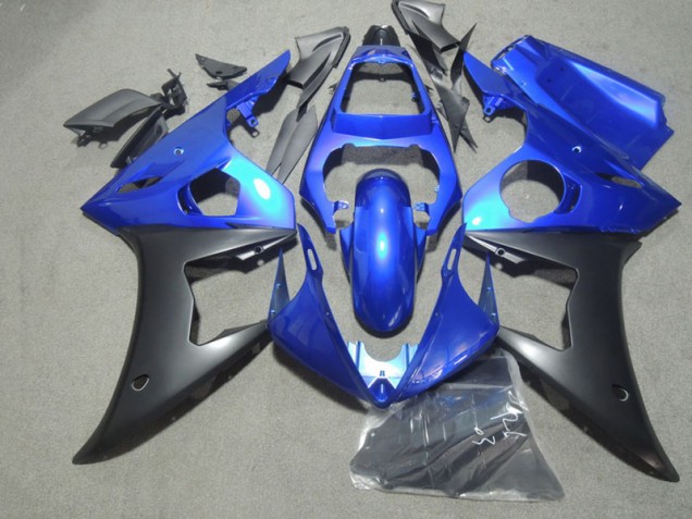 03-05 Blau Schwarz YZF R6 Motorrad Verkleidung