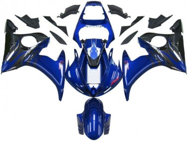 03-05 Blau Schwarz YZF R6 Motorrad Verkleidungen