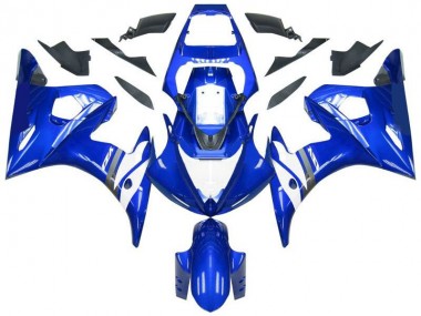 03-05 Blau Weiß YZF R6 Motorrad Verkleidung & Plastik