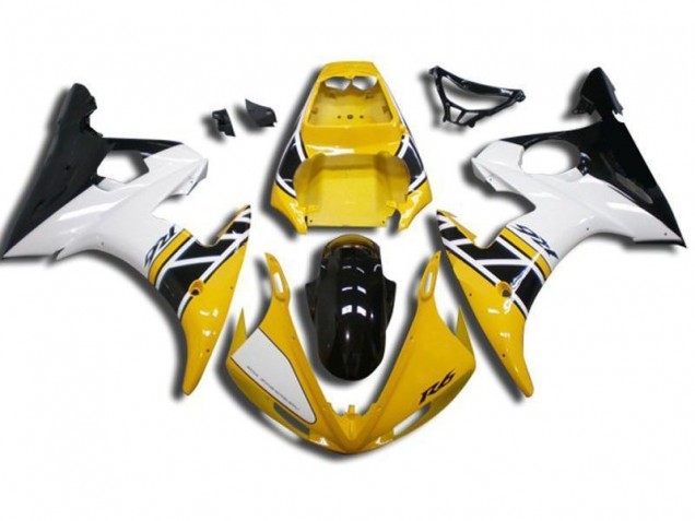 03-05 Gelb YZF R6 Motorrad Verkleidung