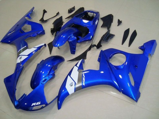 03-05 OEM Stil Blau YZF R6 Motorrad Verkleidung 03-05 OEM Stil Blau YZF R6 Motorrad Verkleidung