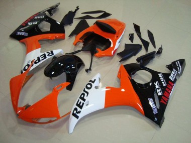03-05 Repsol YZF R6 Motorrad Verkleidungen