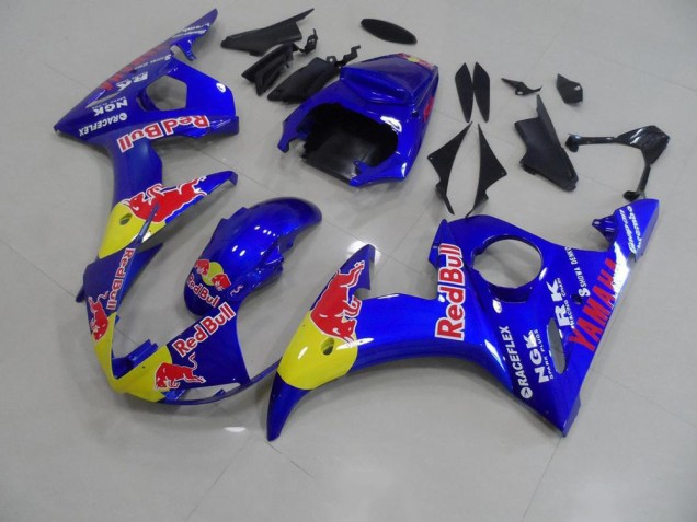 03-05 Rot Bull YZF R6 Motorrad Verkleidung