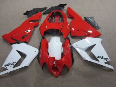 03-05 Rot Weiß Ninja ZX10R Motorrad Verkleidung