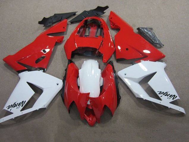 03-05 Rot Weiß Ninja ZX10R Motorrad Verkleidung