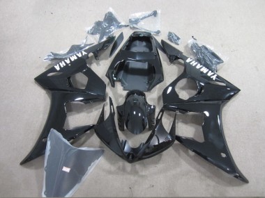 03-05 Schwarz Weiß Aufkleber YZF R6 Motorrad Verkleidung