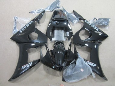 03-05 Schwarz YZF R6 Motorrad Verkleidung