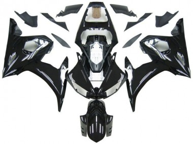 03-05 Schwarz YZF R6 Motorrad Verkleidungen