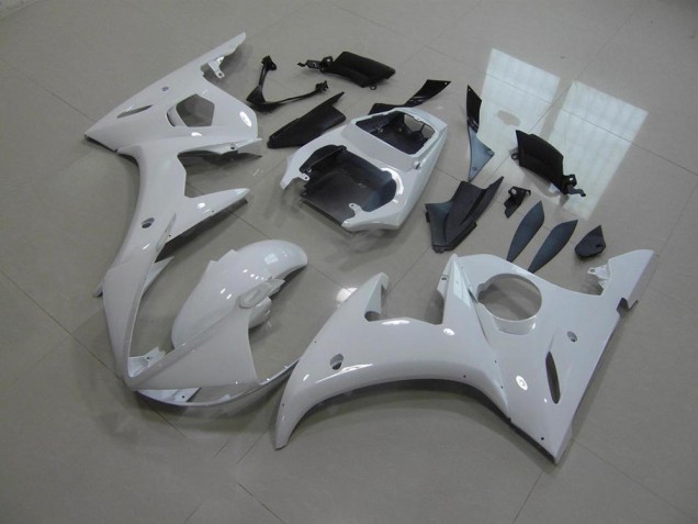 03-05 Weiß Kein Aufkleber YZF R6 Motorrad Verkleidung 03-05 Weiß Kein Aufkleber YZF R6 Motorrad Verkleidung