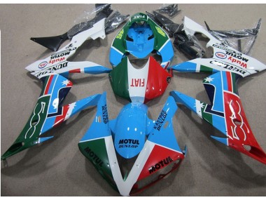 04-05 Blau Rot Grün Motul CBR1000RR Motorrad Verkleidung