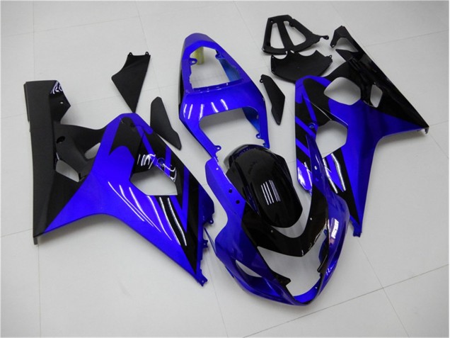 04-05 Blau Schwarz GSXR 600/750 Motorrad Verkleidung 04-05 Blau Schwarz GSXR 600/750 Motorrad Verkleidung