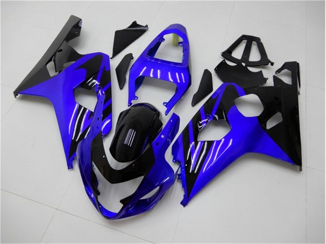 04-05 Blau Schwarz GSXR 600/750 Motorrad Verkleidung 04-05 Blau Schwarz GSXR 600/750 Motorrad Verkleidung